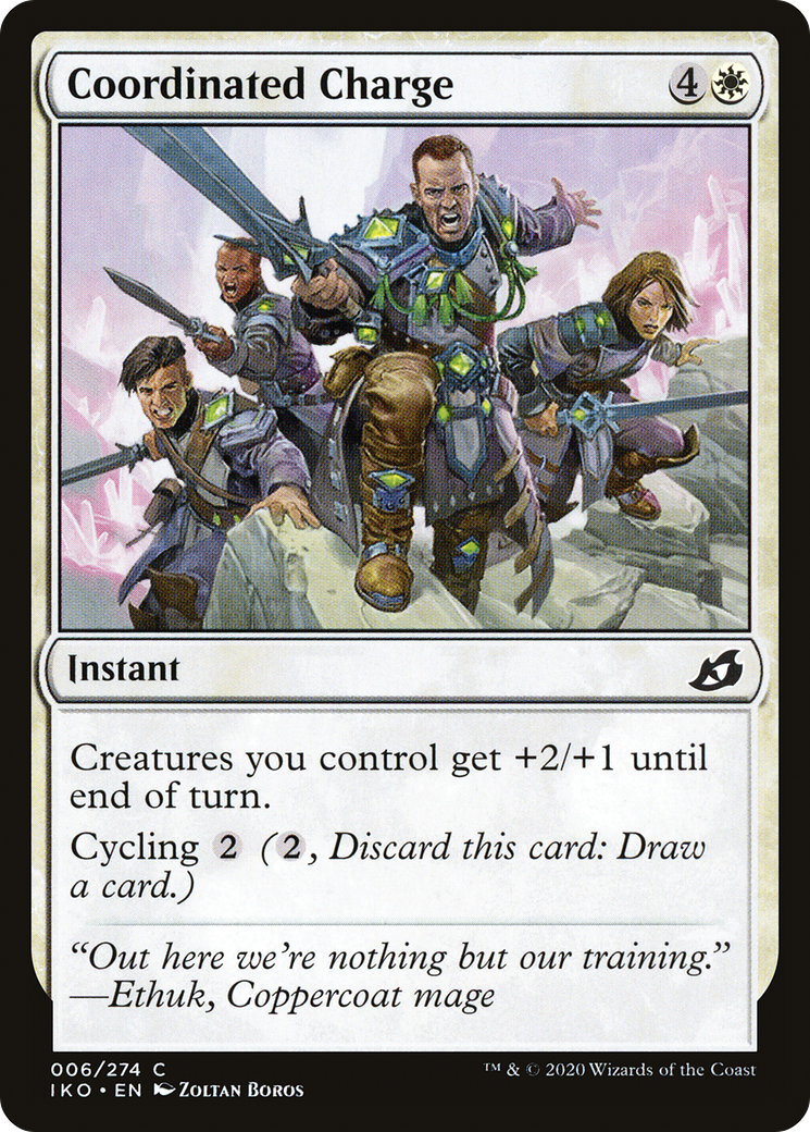 Coordinated Charge [Ikoria: Lair of Behemoths] Foil