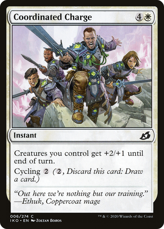 Coordinated Charge [Ikoria: Lair of Behemoths] Foil