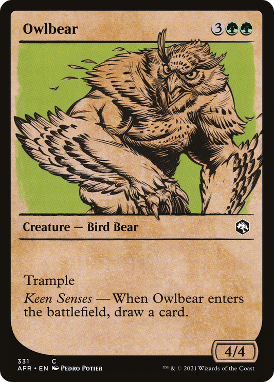 Owlbear (Showcase) [Dungeons & Dragons: Adventures in the Forgotten Realms]
