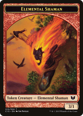 Elemental Shaman // Shapeshifter Double-Sided Token [Commander 2015 Tokens] | Silver Goblin