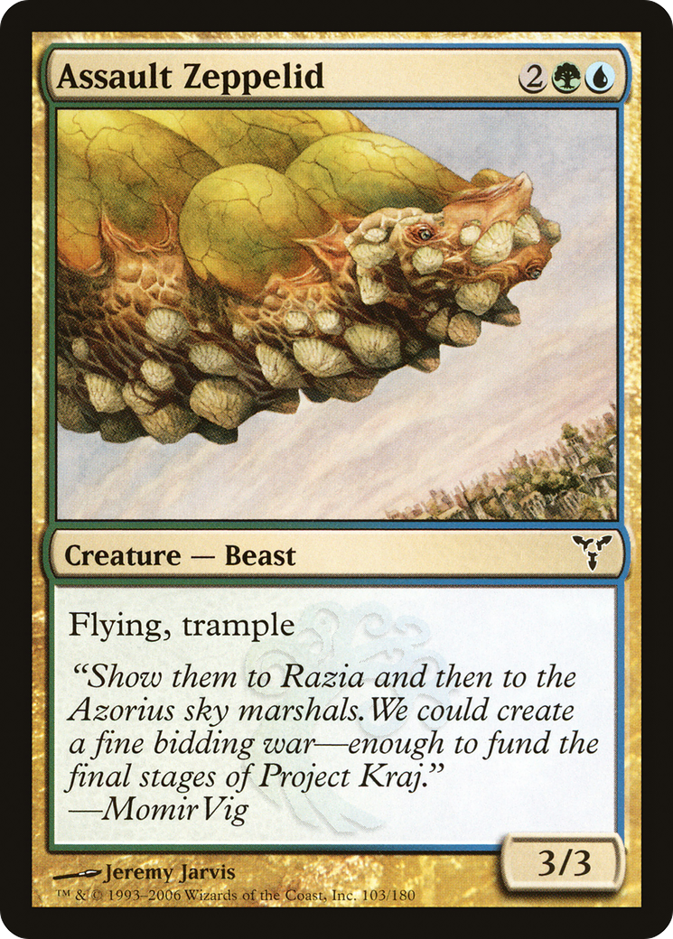 Assault Zeppelid [Dissension] Foil