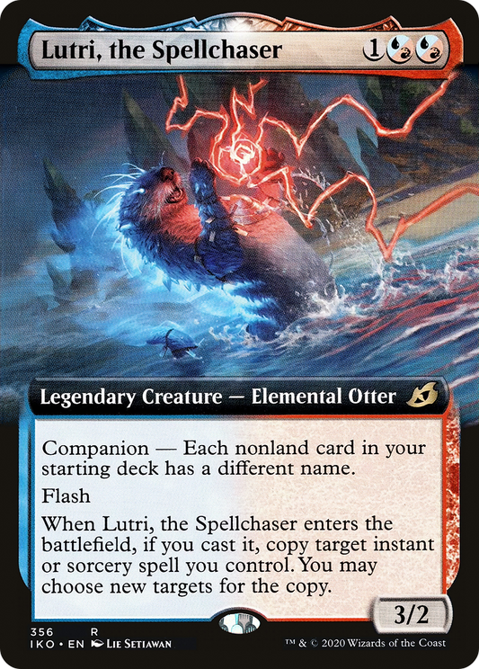 Lutri, the Spellchaser (Extended Art) [Ikoria: Lair of Behemoths] Foil