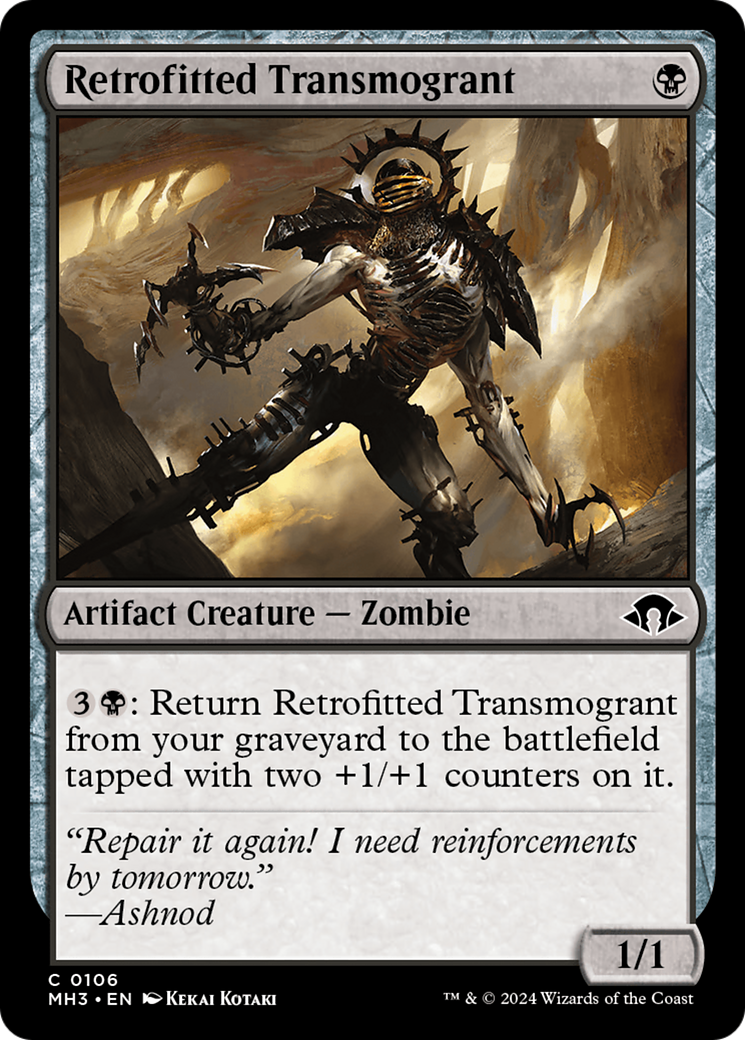Retrofitted Transmogrant [Modern Horizons 3] Foil