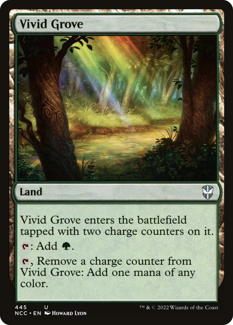 Vivid Grove (445) - New Capenna Commander