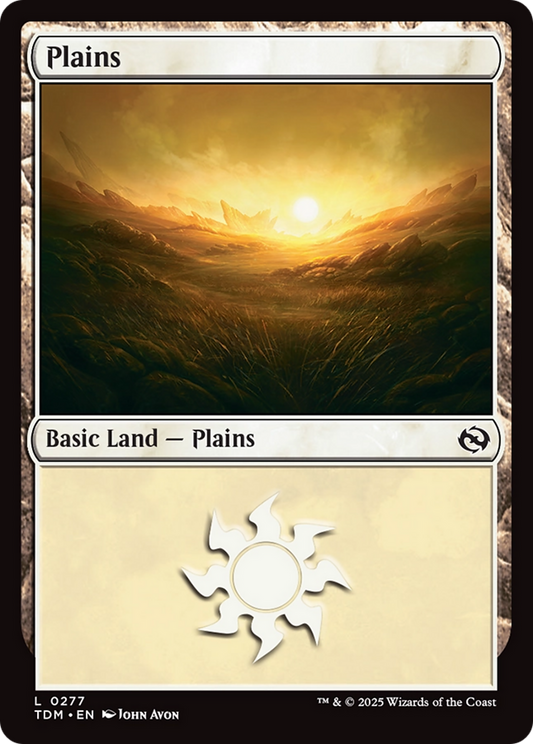 Plains (277) - Tarkir: Dragonstorm