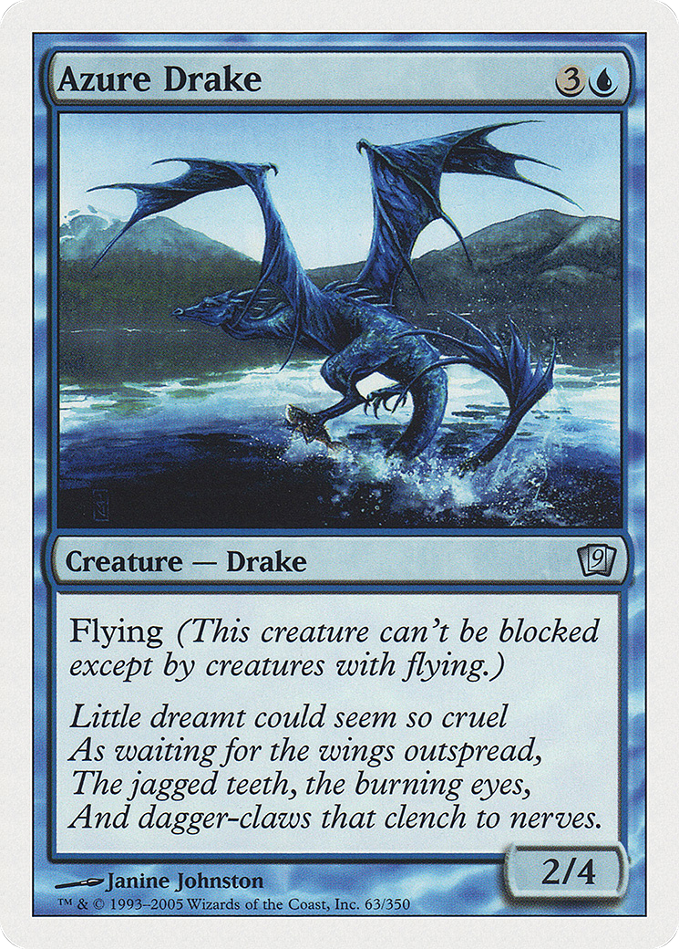 Azure Drake (063) - Ninth Edition