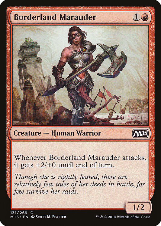 Borderland Marauder [Magic 2015] Foil