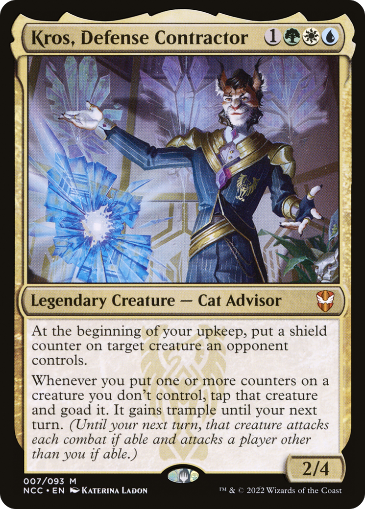Kros, Defense Contractor [Streets of New Capenna Commander]