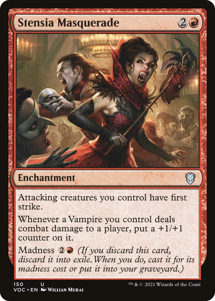 Stensia Masquerade [Innistrad: Crimson Vow Commander] | Silver Goblin