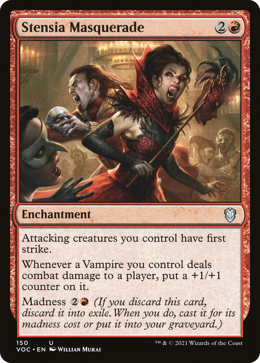 Stensia Masquerade [Innistrad: Crimson Vow Commander]