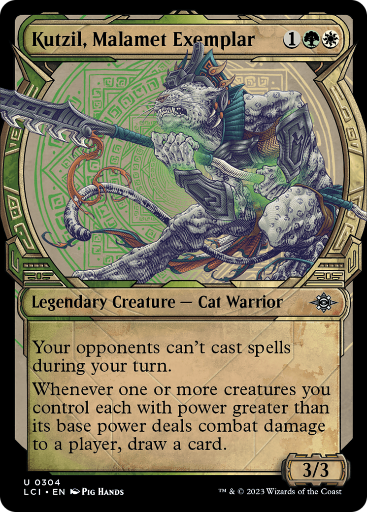 Kutzil, Malamet Exemplar (Showcase) [The Lost Caverns of Ixalan] Foil
