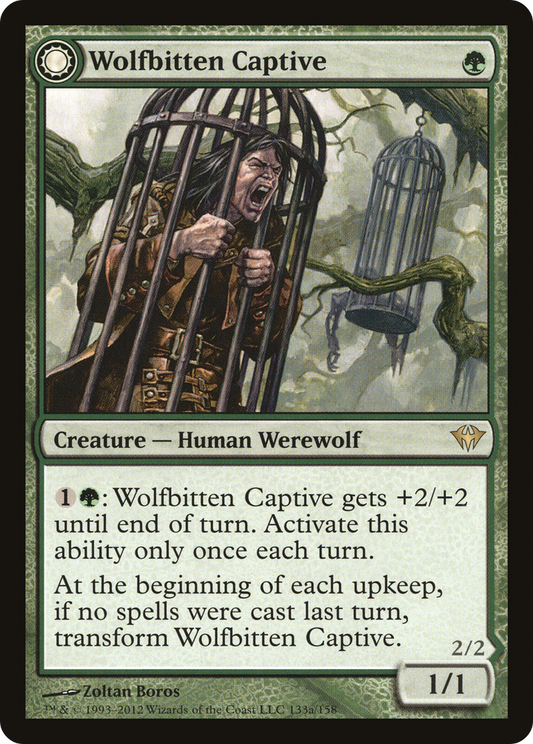 Wolfbitten Captive // Krallenhorde Killer [Dark Ascension] Foil