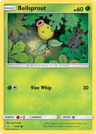 Bellsprout (1) Reverse Holofoil - Guardians Rising