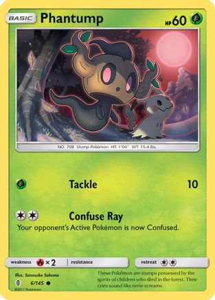 Phantump (6) Reverse Holofoil - Guardians Rising
