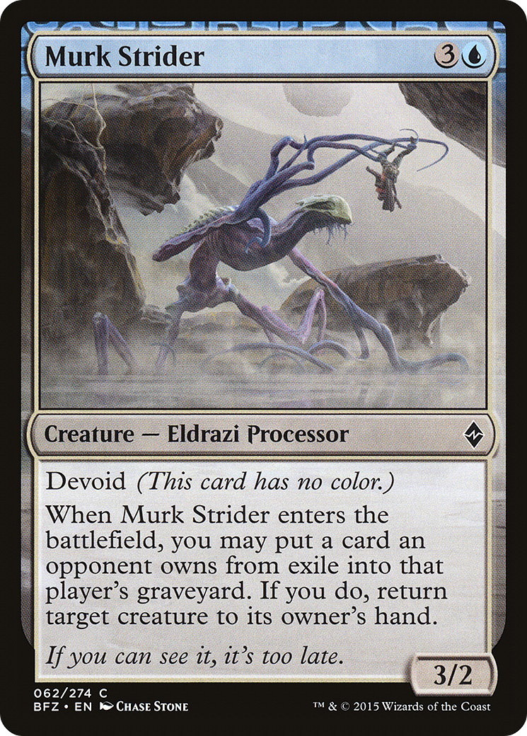 Murk Strider [Battle for Zendikar] Foil