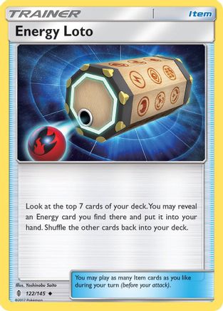 Energy Loto (122) Reverse Holofoil - Guardians Rising