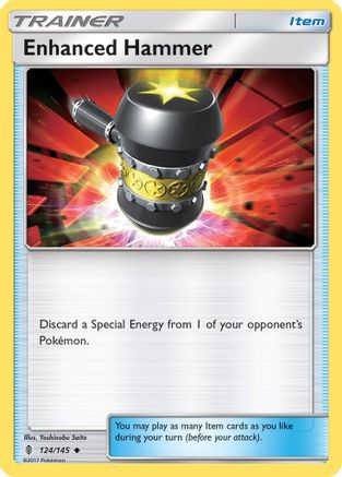 Enhanced Hammer (124) Reverse Holofoil - Guardians Rising