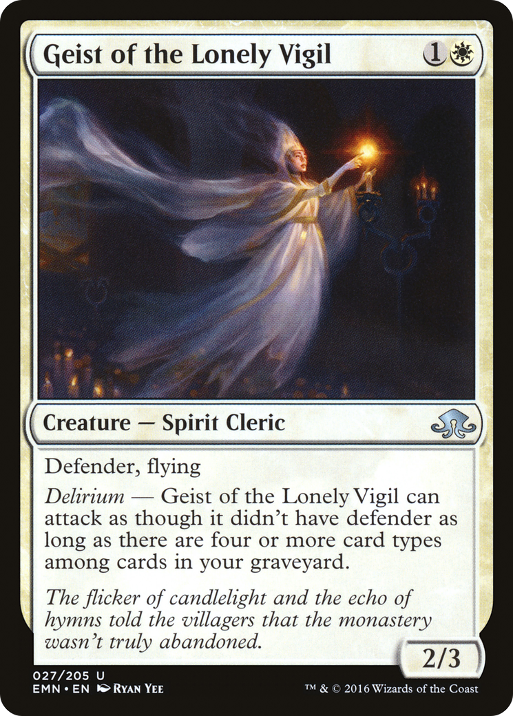 Geist of the Lonely Vigil [Eldritch Moon] Foil