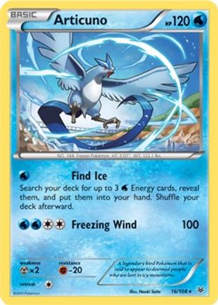 Articuno (16/108) (Theme Deck Exclusive) [XY: Roaring Skies] | Silver Goblin