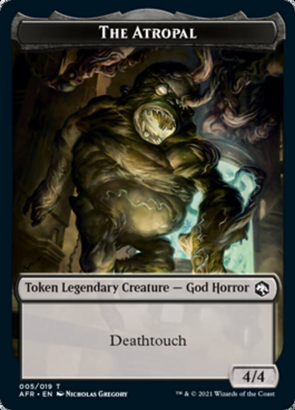 Tomb of Annihilation // The Atropal Double-Sided Token [Dungeons & Dragons: Adventures in the Forgotten Realms Tokens] Foil