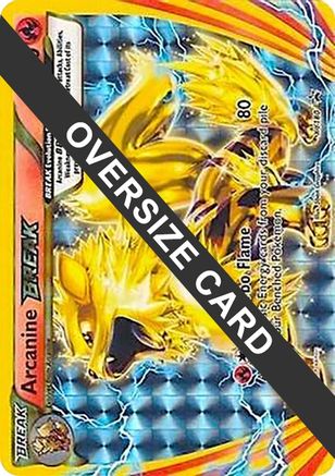 Arcanine BREAK (XY180) (Jumbo Card) [XY: Black Star Promos] | Silver Goblin