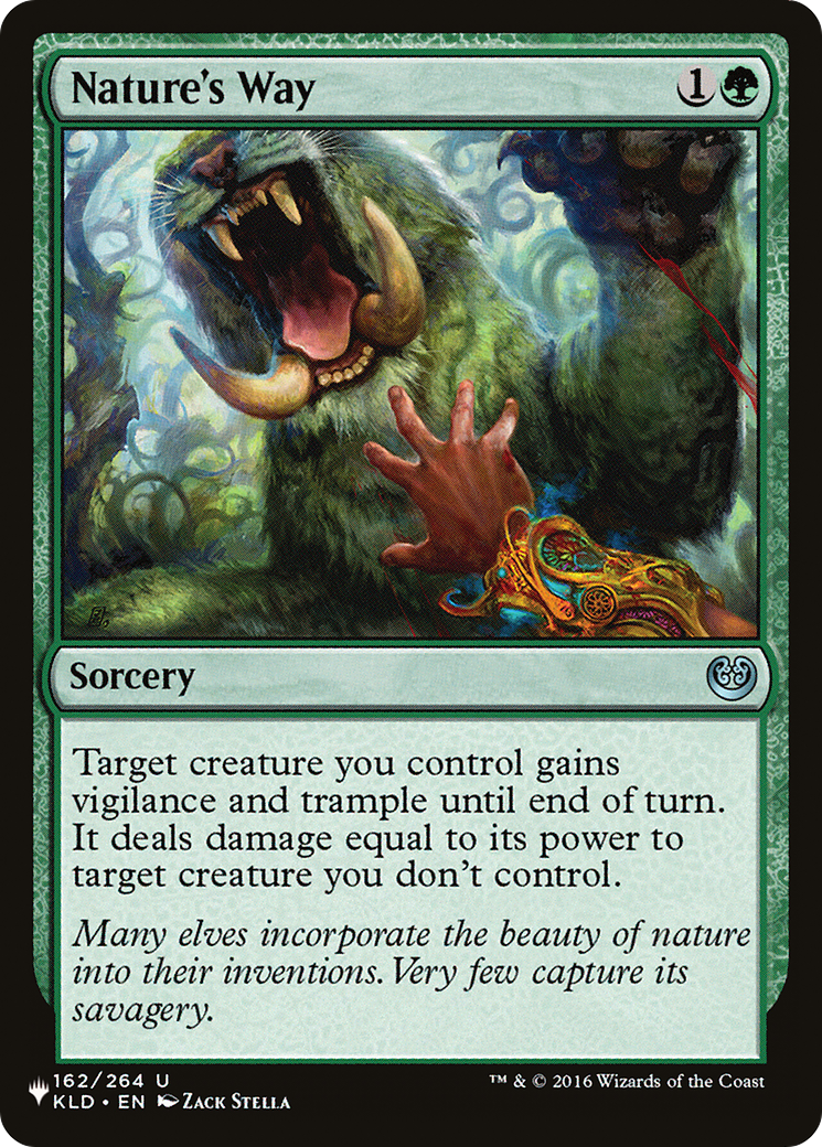 Nature's Way [The List Reprints] | Silver Goblin