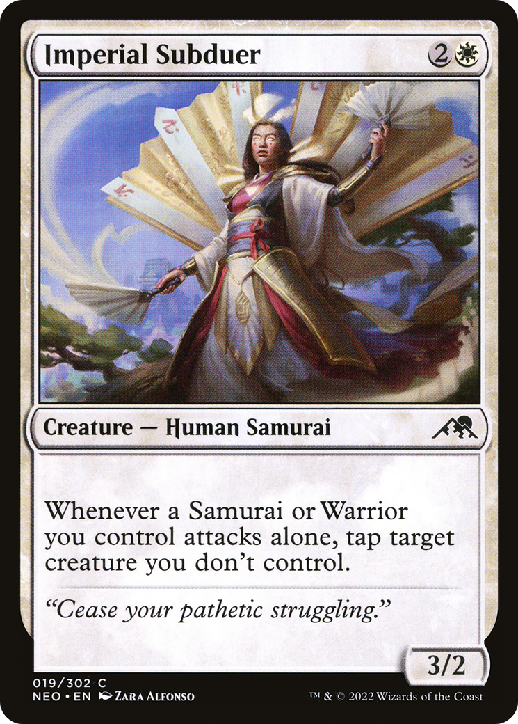 Imperial Subduer [Kamigawa: Neon Dynasty] Foil