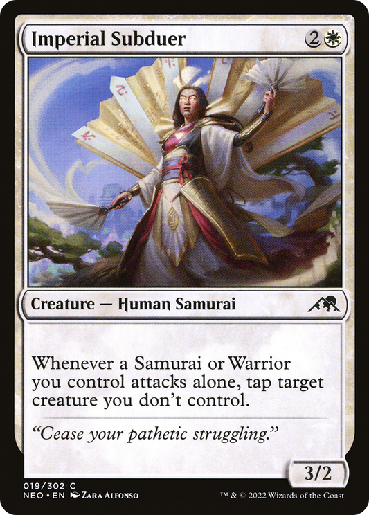Imperial Subduer [Kamigawa: Neon Dynasty] Foil