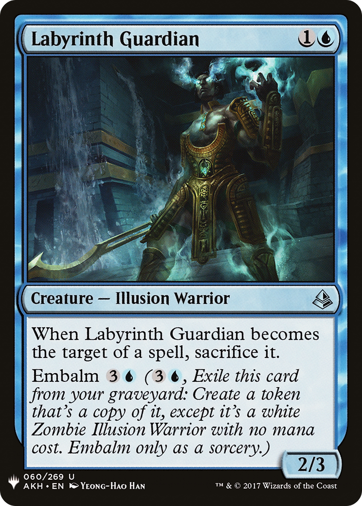 Labyrinth Guardian (AKH-60) - The List