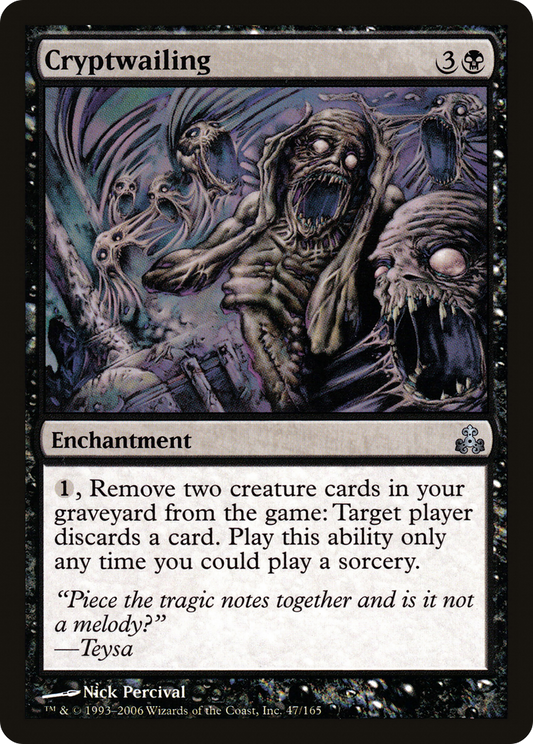 Cryptwailing [Guildpact] Foil