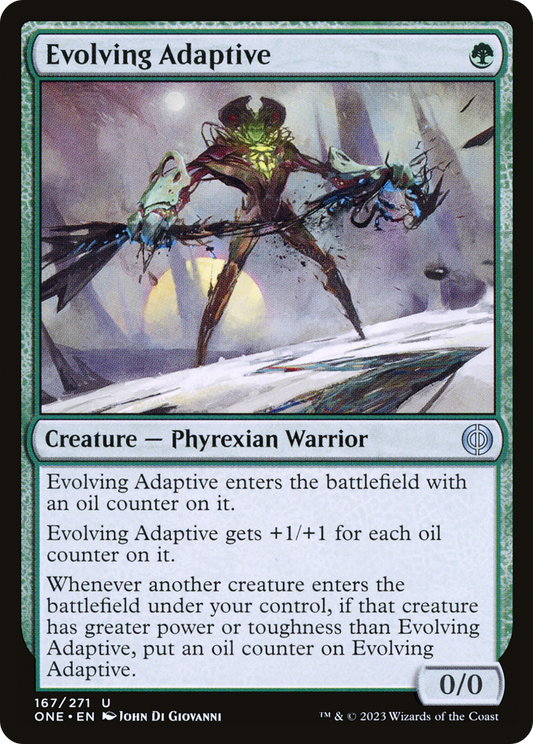 Evolving Adaptive [Phyrexia: All Will Be One] Foil