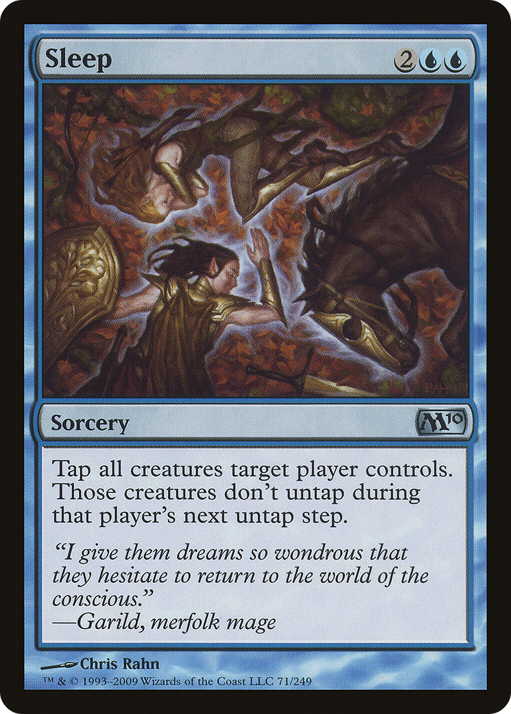Sleep [Magic 2010] Foil