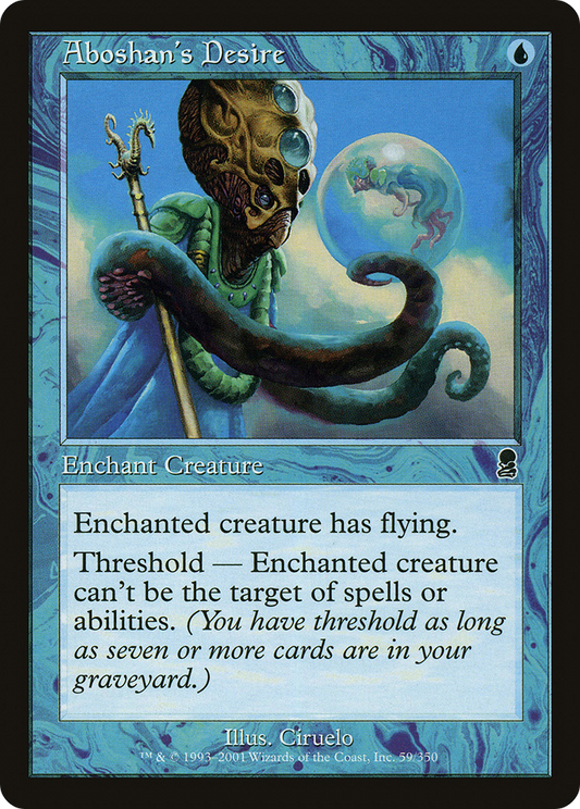 Aboshan's Desire [Odyssey] Foil