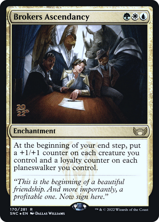 Brokers Ascendancy [Streets of New Capenna Prerelease Promos]