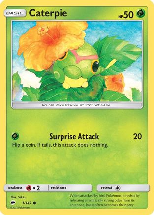 Caterpie (1) - Burning Shadows