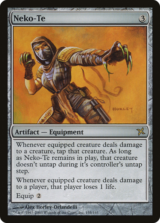 Neko-Te [Betrayers of Kamigawa] Foil