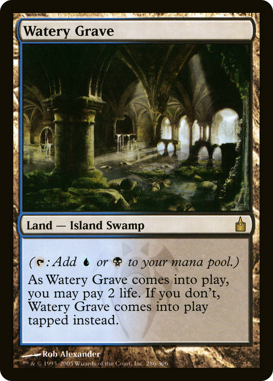 Watery Grave [Ravnica: City of Guilds] Foil