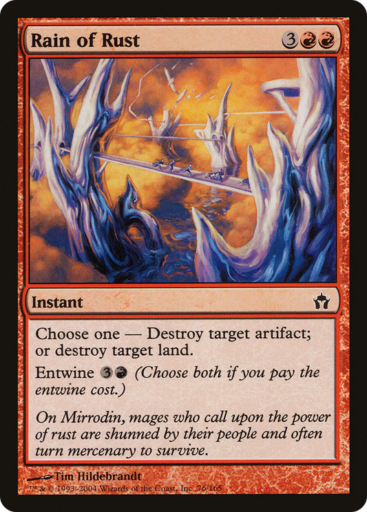 Rain of Rust [Fifth Dawn] Foil