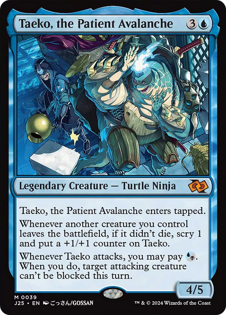 Taeko, the Patient Avalanche [Foundations Jumpstart] | Silver Goblin