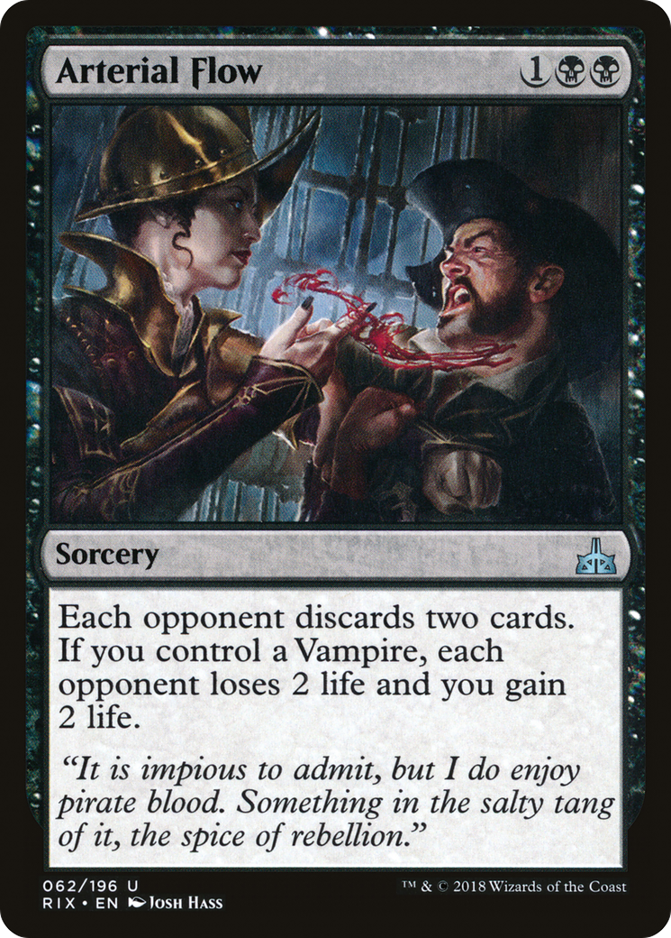 Arterial Flow [Rivals of Ixalan] Foil