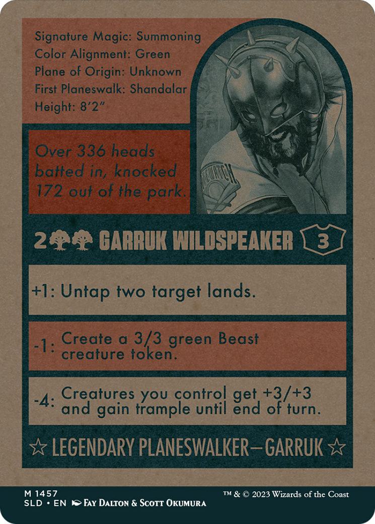 Garruk Wildspeaker [Secret Lair Drop Series] | Silver Goblin