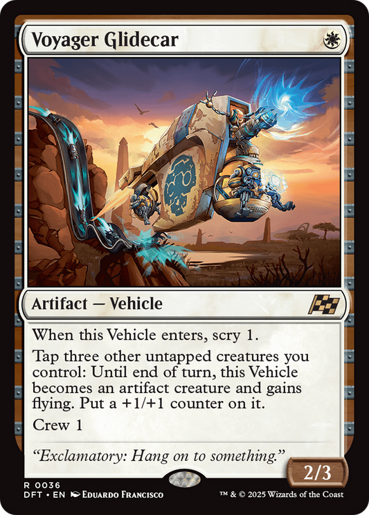 Voyager Glidecar Foil (036) - Aetherdrift