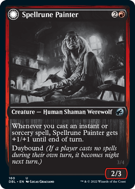 Spellrune Painter // Spellrune Howler [Innistrad: Double Feature] Foil