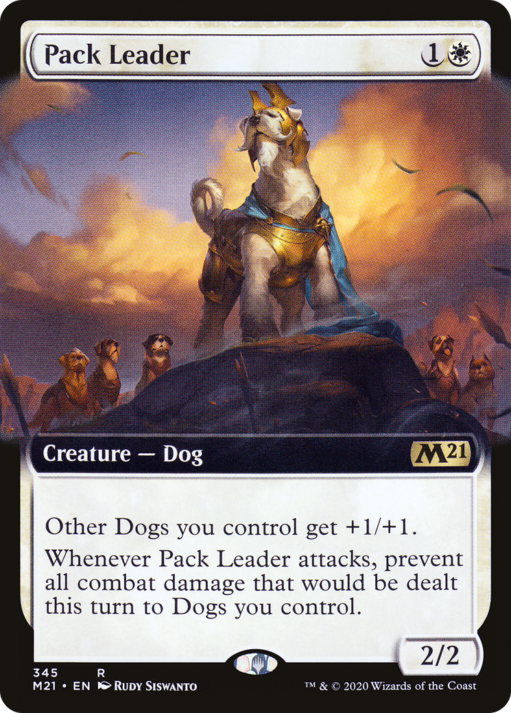 Pack Leader (Extended Art) (345) Foil - Core Set 2021