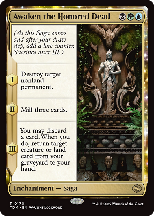 Awaken the Honored Dead (170) Foil - Tarkir: Dragonstorm