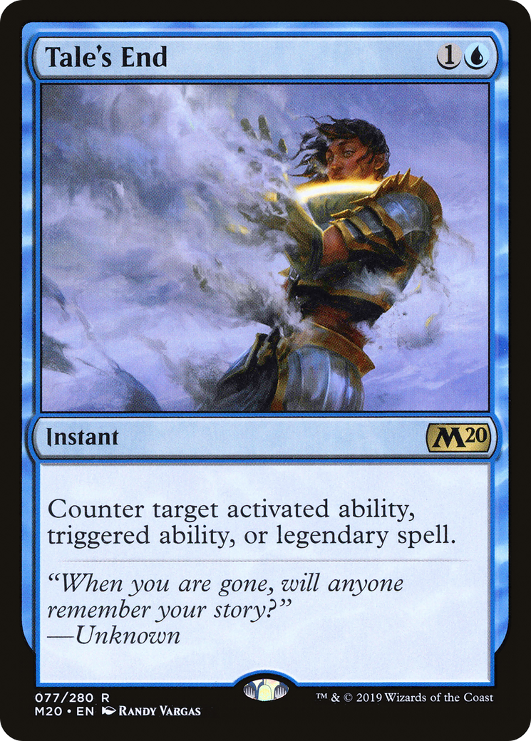 Tale's End (077) Foil - Core Set 2020