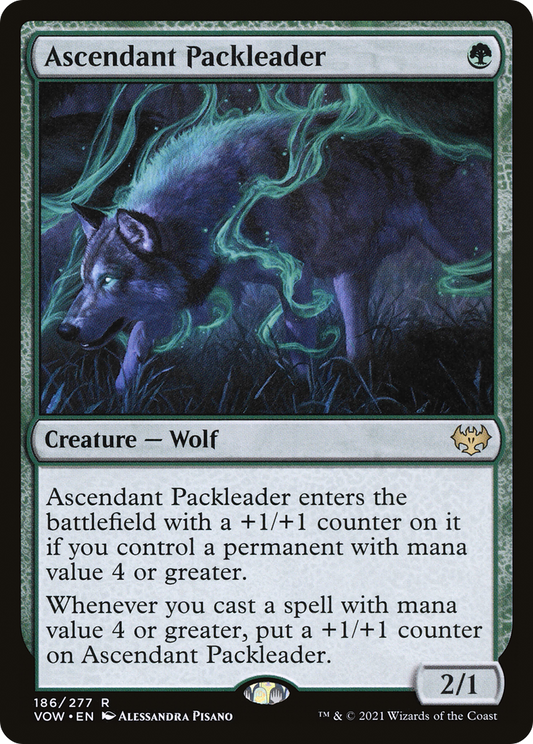 Ascendant Packleader [Innistrad: Crimson Vow] Foil