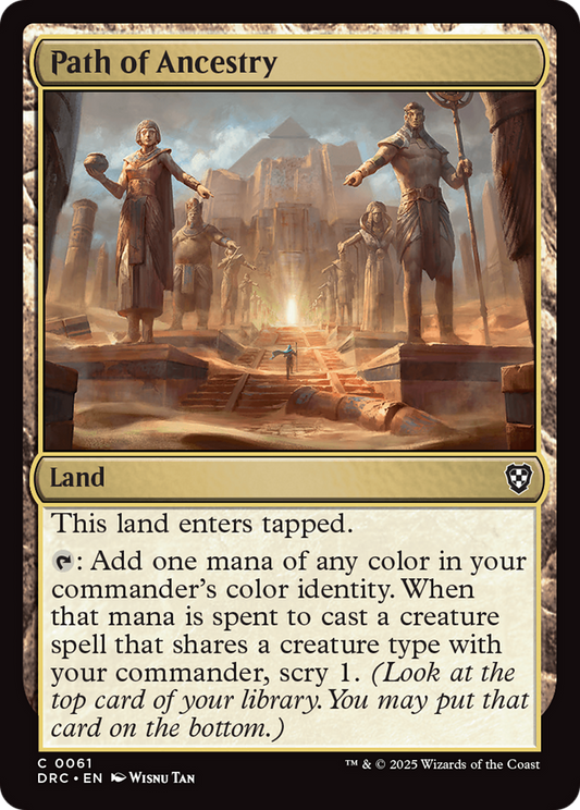 Path of Ancestry (061) - Commander: Aetherdrift