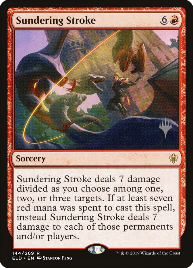 Sundering Stroke (Promo Pack) [Throne of Eldraine Promos] | Silver Goblin