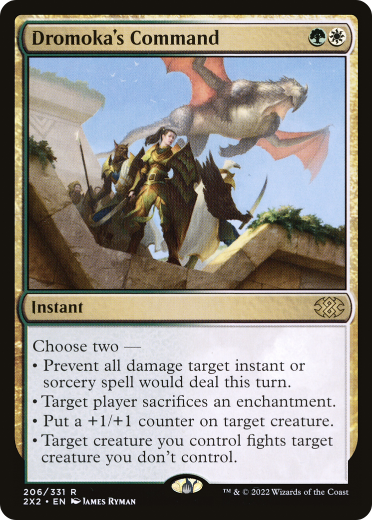 Dromoka's Command [Double Masters 2022]